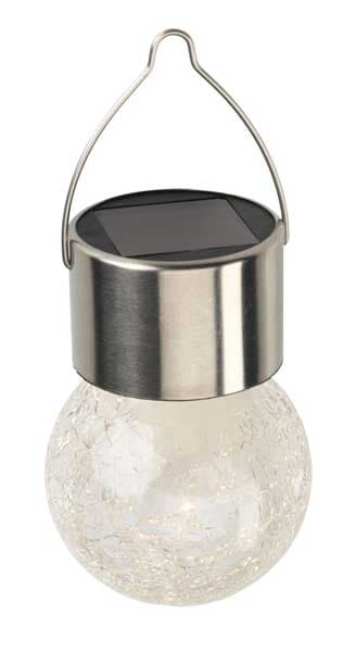 Solarna lampa Iona visina 9cm