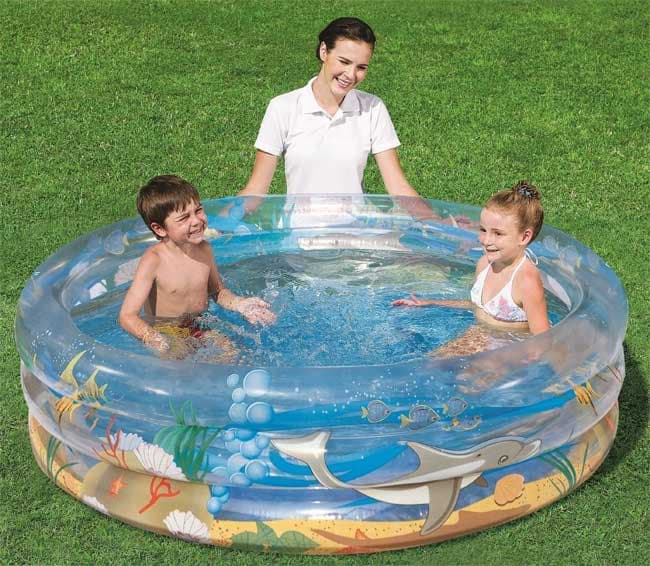 Dečiji bazen na naduvavanje Bestway Podvodni svet - delfin