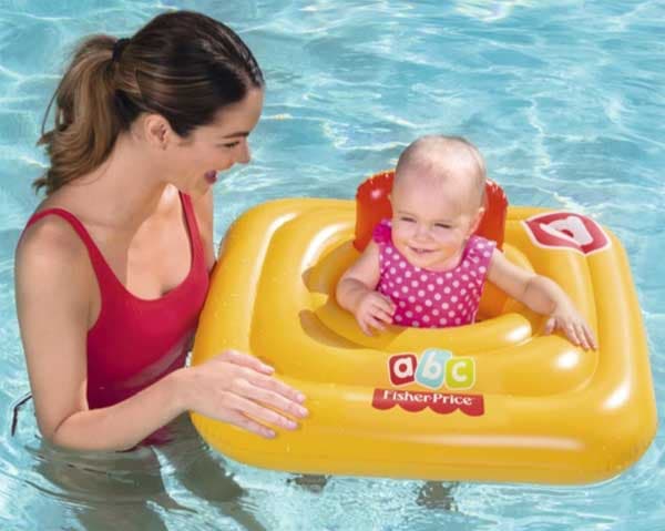 Bestway Četvrtasto plutajuće sedište na naduvavanje za bebe 38342