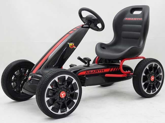 Dečiji Karting na pedale 1 Crni