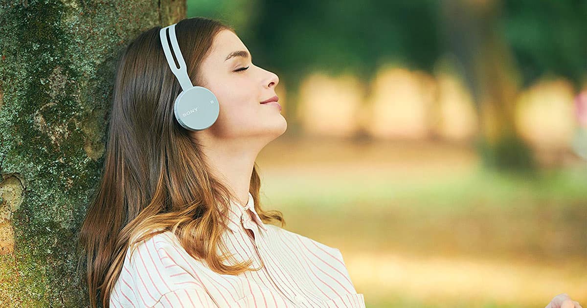 Sony WH-CH400 BlueTooth Bežične Slušalice Sive