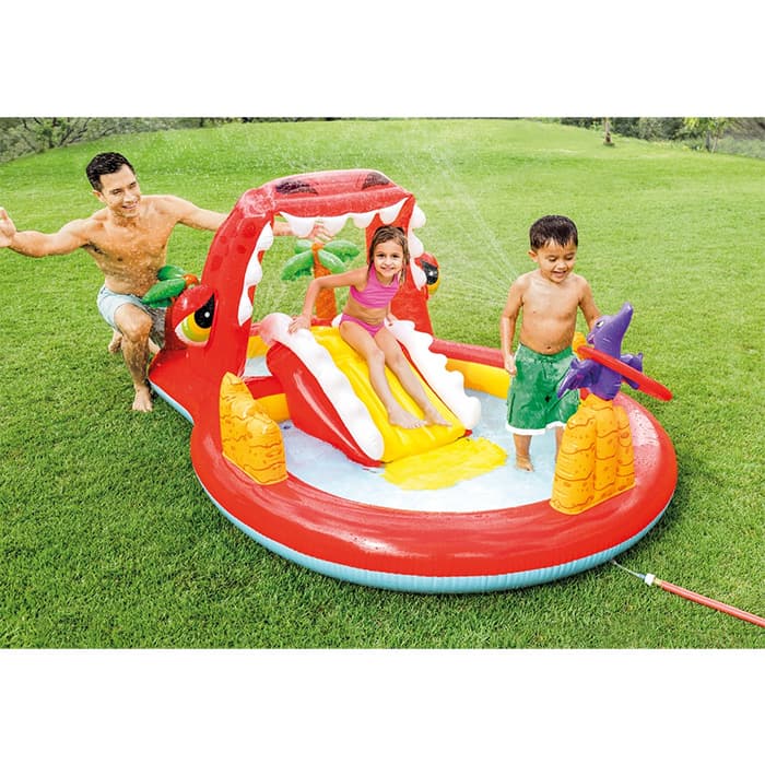 Intex vodena igraonica 259 x 165 x 107 cm Happy Dino Play Center 57160