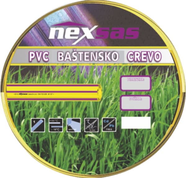 Nexsas PVC baštensko crevo za zalivanje 1/2 x 50m 41447