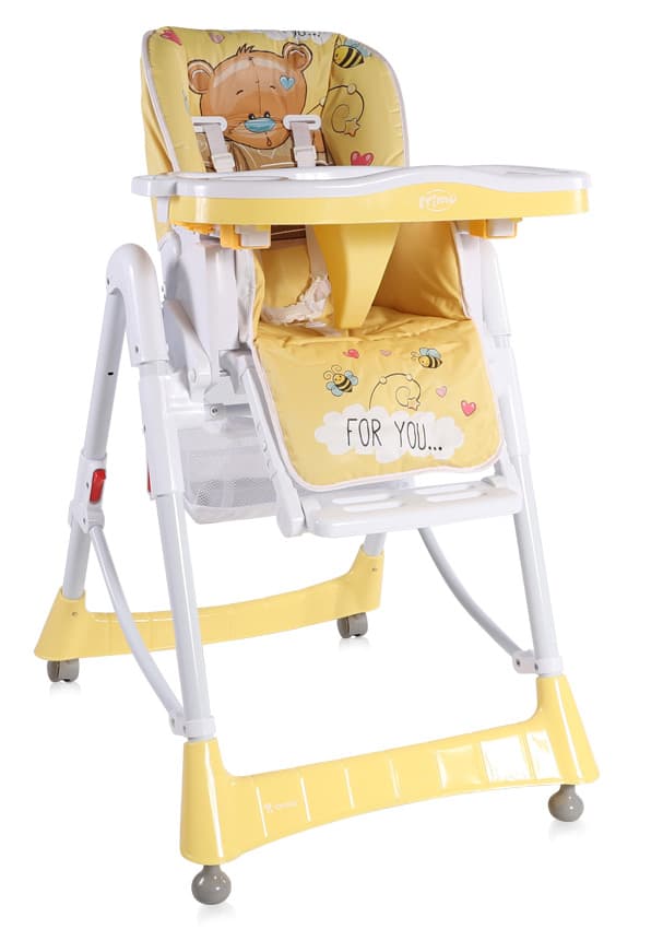 LORELLI Stolica za hranjenje PRIMO Yellow Bear