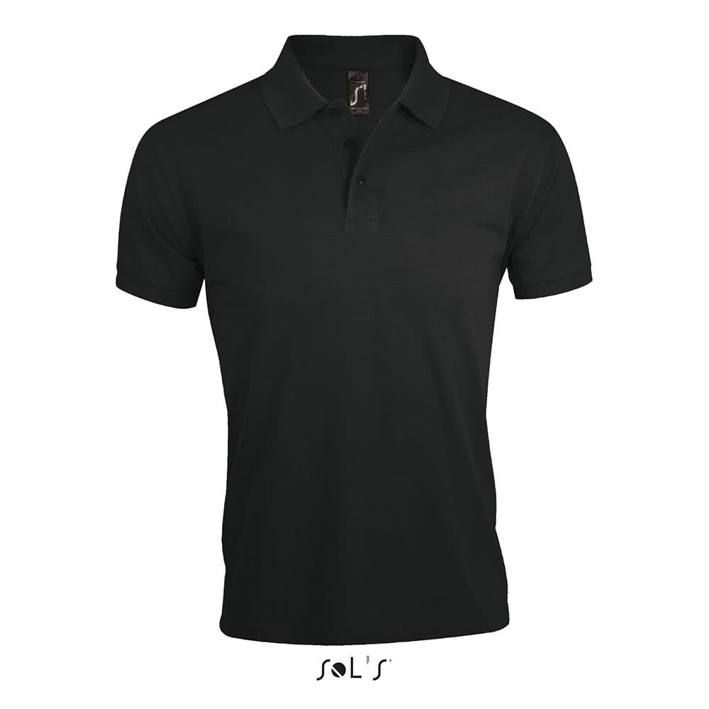 Muška polo majica sa kratkim rukavima Prime Black vel. L Sols 00571