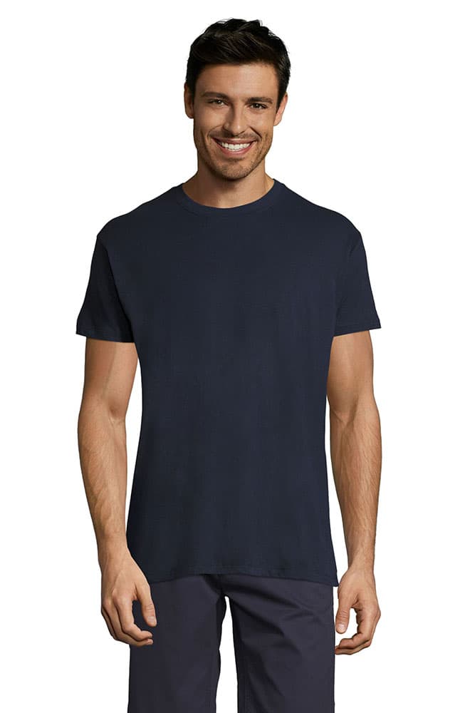 Sols Muška pamučna majica Regent French Navy veličina 3XL 11380