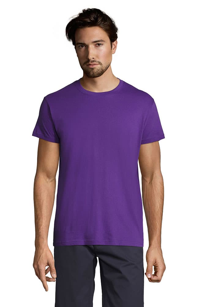 Sols Muška pamučna majica Regent Purple veličina L 11380