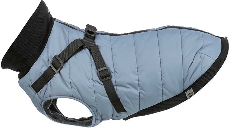 Odelo sa integrisanim amom za pse leđa 30cm Pontis grey-blue 6803442