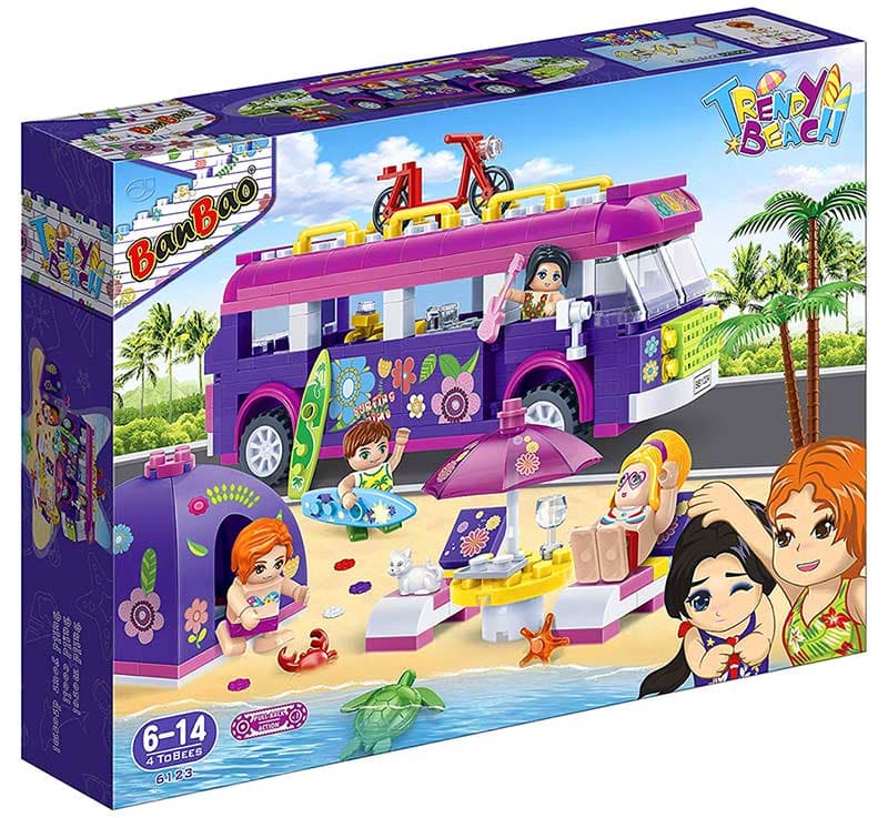 BANBAO Kocke Trendy Beach AUTOBUS 6123