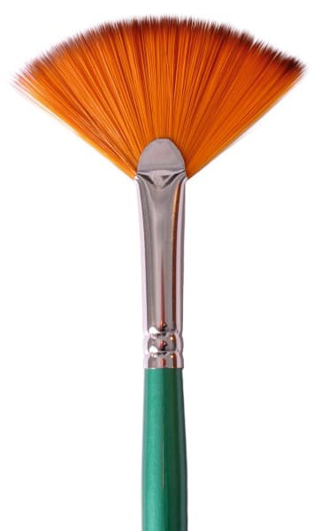 POP BRUSH 095 - Četkica fan - zelena br.6 - 3 kom. 628406