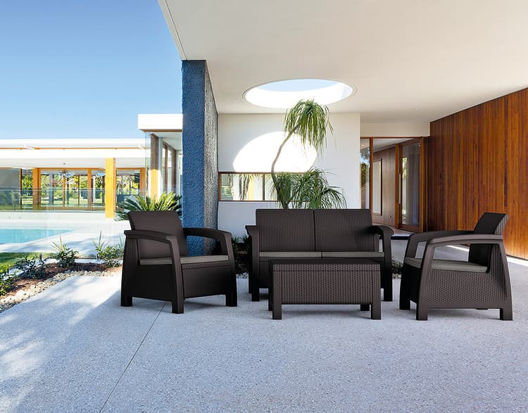 Baštenski set Bahama Braon