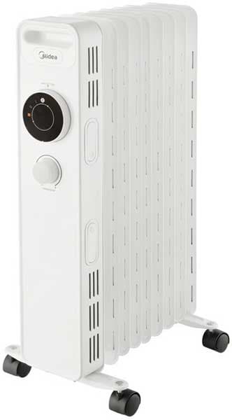 Uljani radijator sa 9 rebara Midea NY2009-20M Beli