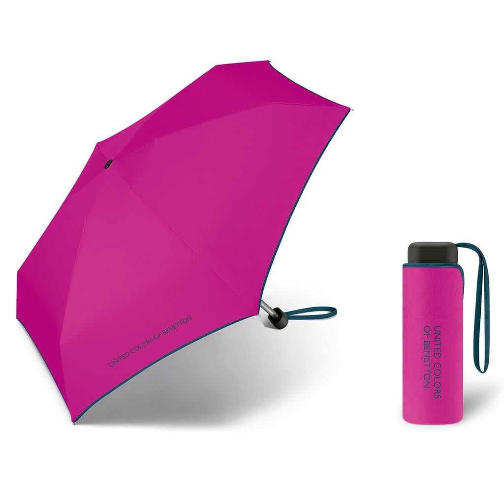 BENETTON Ultra Mini Flat kišobran fuxia