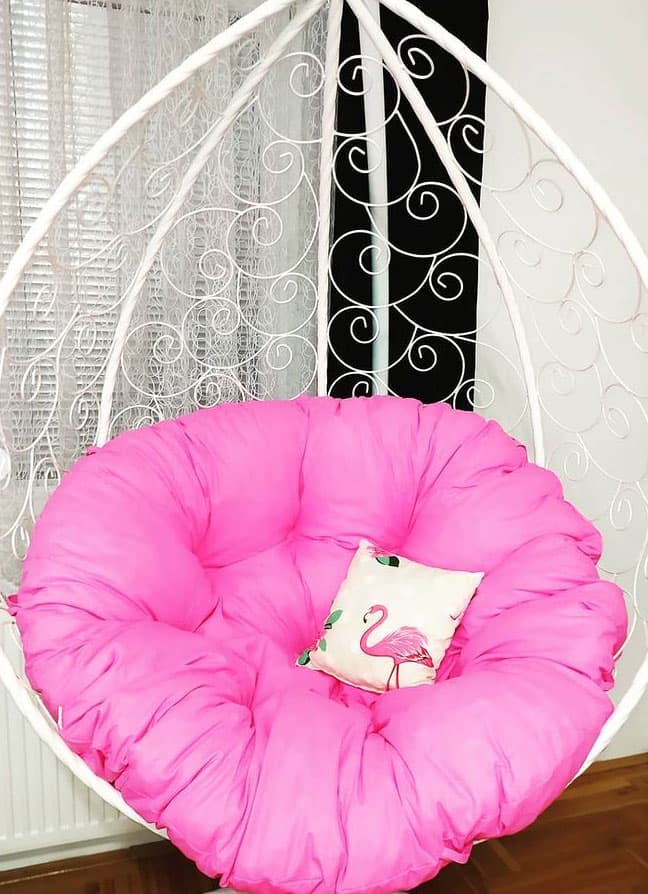Jastuk Za Jaje Baštensku Ljuljašku - 100 cm PINK
